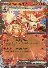 Arcanine ex - 032/198 (032/198) [SV01: Scarlet & Violet Base Set]