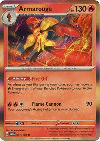 Armarouge - 041/198 (041/198) [SV01: Scarlet & Violet Base Set]