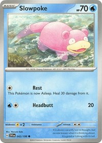 Slowpoke - 042/198 (042/198) [SV01: Scarlet & Violet Base Set]