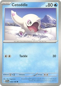Cetoddle - 058/198 (058/198) [SV01: Scarlet & Violet Base Set]