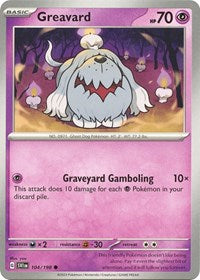 Greavard - 104/198 (104/198) [SV01: Scarlet & Violet Base Set]