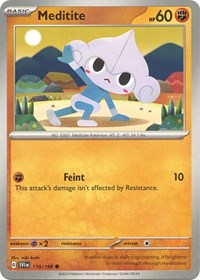 Meditite - 110/198 (110/198) [SV01: Scarlet & Violet Base Set]