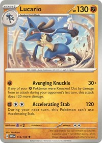 Lucario - 114/198 (114/198) [SV01: Scarlet & Violet Base Set]