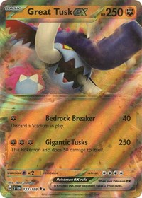 Great Tusk ex - 123/198 (123/198) [SV01: Scarlet & Violet Base Set]