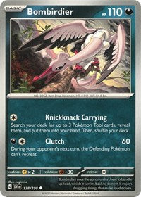 Bombirdier - 138/198 (138/198) [SV01: Scarlet & Violet Base Set]
