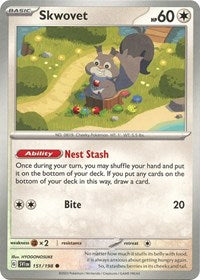 Skwovet - 151/198 (151/198) [SV01: Scarlet & Violet Base Set]