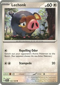 Lechonk - 154/198 (154/198) [SV01: Scarlet & Violet Base Set]