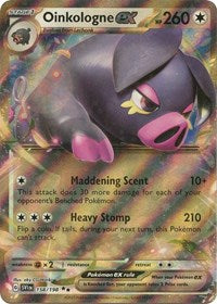 Oinkologne ex - 158/198 (158/198) [SV01: Scarlet & Violet Base Set]