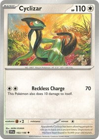 Cyclizar - 163/198 (163/198) [SV01: Scarlet & Violet Base Set]