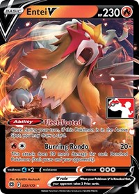 Entei V (022/172) [Prize Pack Series Cards]
