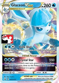 Glaceon VSTAR (SWSH197) [Prize Pack Series Cards]