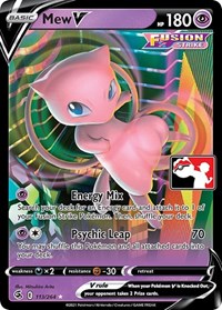 Mew V (113/264) [Prize Pack Series Cards]