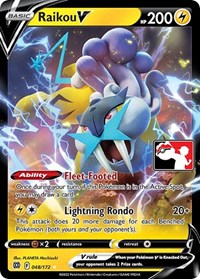 Raikou V (048/172) [Prize Pack Series Cards]