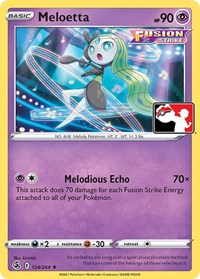 Meloetta (124/264) [Prize Pack Series Cards]