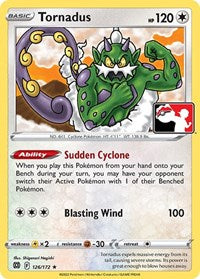 Tornadus (126/172) [Prize Pack Series Cards]