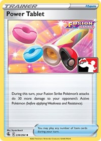 Power Tablet (236/264) [Prize Pack Series Cards]