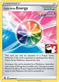 Fusion Strike Energy (244/264) [Prize Pack Series Cards]