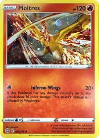 Moltres (Cosmos Holo) (021/172) [Miscellaneous Cards & Products]