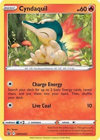 Cyndaquil (Cosmos Holo) (SWSH221) [SWSH: Sword & Shield Promo Cards]