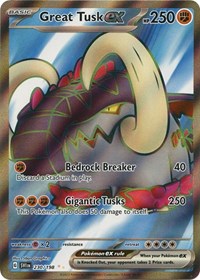Great Tusk ex - 230/198 (230/198) [SV01: Scarlet & Violet Base Set]