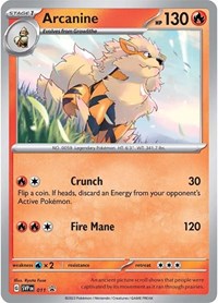 Arcanine - 011 (011) [SV: Scarlet & Violet Promo Cards]