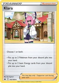 Klara - 145/198 (Cosmos Holo) (145/198) [Miscellaneous Cards & Products]