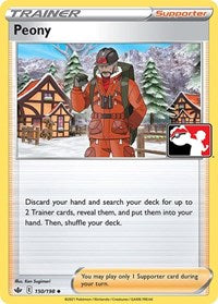 Peony (150/198) [Prize Pack Series Cards]