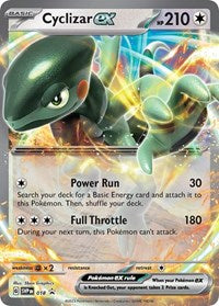 Cyclizar ex (018) [SV: Scarlet & Violet Promo Cards]