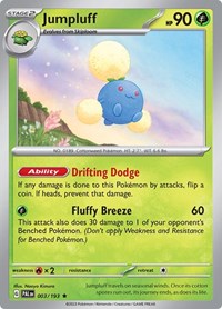 Jumpluff (003/193) [SV02: Paldea Evolved]