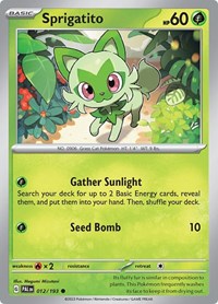 Sprigatito - 012/193 (012/193) [SV02: Paldea Evolved]
