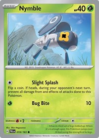 Nymble - 019/193 (019/193) [SV02: Paldea Evolved]