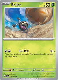 Rellor - 026/193 (026/193) [SV02: Paldea Evolved]