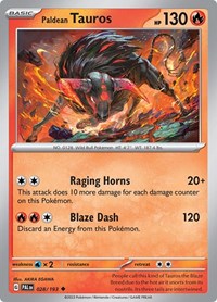 Paldean Tauros - 028/193 (028/193) [SV02: Paldea Evolved]