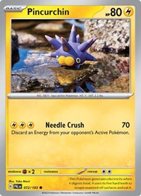 Pincurchin - 072/193 (072/193) [SV02: Paldea Evolved]