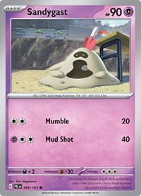 Sandygast - 095/193 (095/193) [SV02: Paldea Evolved]
