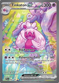 Tinkaton ex - 262/193 (262/193) [SV02: Paldea Evolved]