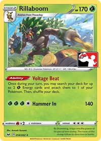 Rillaboom (014/072) [Prize Pack Series Cards]