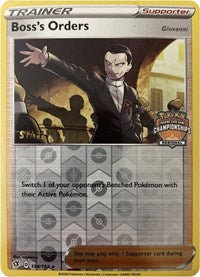 Boss's Orders (Regional Championships) [Staff] (154/192) [League & Championship Cards]