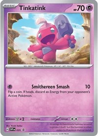 Tinkatink (Cosmo Holofoil) (025) [SV: Scarlet & Violet Promo Cards]