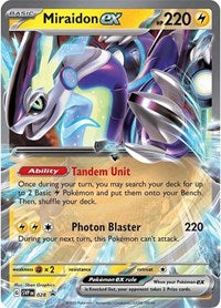 Miraidon ex - 028 (028) [SV: Scarlet & Violet Promo Cards]