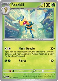 Beedrill (015/165) [SV: Scarlet & Violet 151]