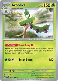 Arboliva - 023/198 (Line Holo) (023/198) [Miscellaneous Cards & Products]
