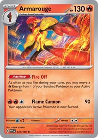 Armarouge - 041/198 (Line Holo) (041/198) [Miscellaneous Cards & Products]