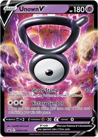 Unown V - SWSH300 (SWSH300) [SWSH: Sword & Shield Promo Cards]
