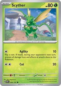 Scyther (004/197) [SV03: Obsidian Flames]