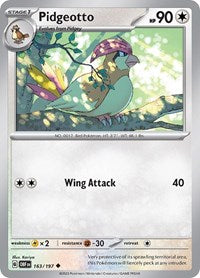 Pidgeotto (163/197) [SV03: Obsidian Flames]