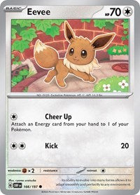 Eevee (166/197) [SV03: Obsidian Flames]