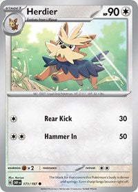 Herdier (171/197) [SV03: Obsidian Flames]