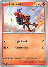 Charcadet (043/197) [SV03: Obsidian Flames]
