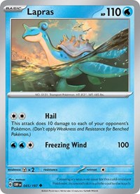 Lapras (045/197) [SV03: Obsidian Flames]